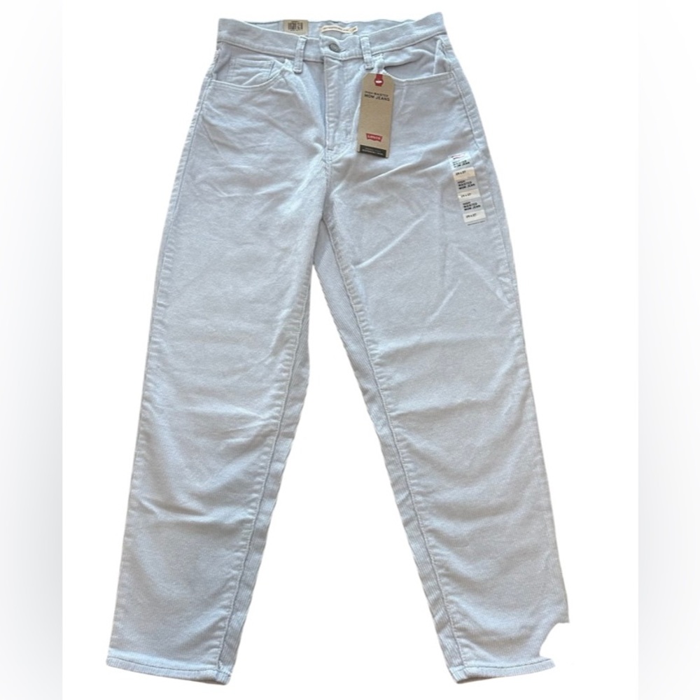 Levi Strauss High-Waisted Taper 29x27 NWT Corduroy